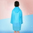 thumbnail image 5 of Raindrops 1Set Rain Jacket Poncho Kids Blue EVA for Traveling and Sporting Events, 5 of 7