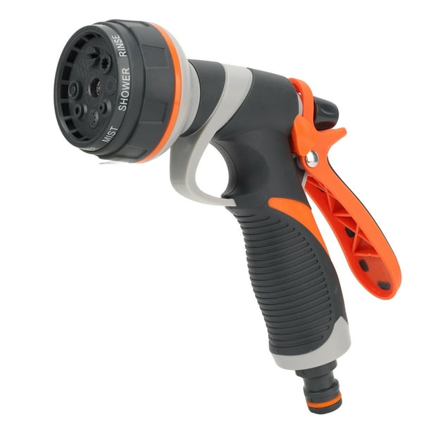 Rociador De Boquilla De Manguera De Jardín, Pistola Rociadora De Manguera De Largo Alcance, 4 Piezas, Ergonómico, Aspersor Multifuncional Con Adaptador G1/2 Para Lavado De