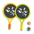 thumbnail image 2 of Juego de paletas y pelotas saltarinas para actividades familiares, juego de paletas ligero, deportivo para niños y adultos, patio de juegos, piscina, 2 of 8