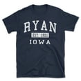 thumbnail image 1 of Ryan Iowa Classic Established Men's Cotton T-Shirt, 1 of 1