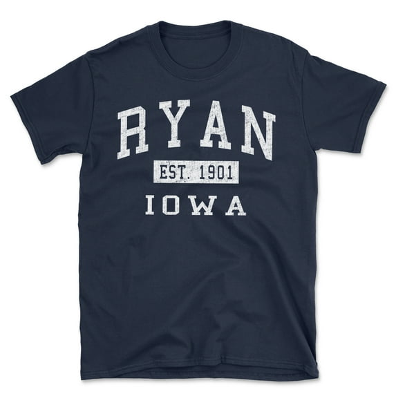 Ryan Iowa Classic Established Men's Cotton T-Shirt