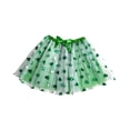 thumbnail image 2 of Women Skirt St. Patrick'S Day- For Saint Patrick Print Mesh Skirt Stage Performance Tutu Party Short Skirt For Festive Celebration White One Size, 2 of 8