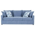 thumbnail image 2 of Pemberly Row Fabric Sofa with 4 Accent Pillows in Blue Slate, 2 of 6