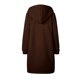 thumbnail image 4 of Pntutb Chaqueta De Color Sólido Para Mujer Más Forro Polar Bolsillo Con Capucha Y Cremallera Suéter De Longitud Media Pntutb Pntutb-3683, 4 of 8