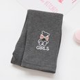 thumbnail image 6 of AJZIOJIRO Toddler Kids Girls Spring Cotton Leggings for 1-9Y Fall Long Soft Pants Trousers Baby Casual Cotton Bottoms, 6 of 9