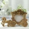 thumbnail image 5 of Efavormart 7" Gold Horse Carriage Resin Picture Frame Wedding Party Favor, European Style Place Card Holder, 5 of 6