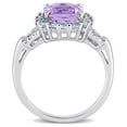 thumbnail image 4 of Everly Women's Amethyst and Tanzanite Sterling Silver Ring, 4 of 7