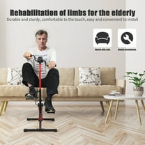 Adjustable Fitness Equipment for Seniors,Hand Arm Leg Knee Peddler,Elderly Home Pedal Exercise Bike for Total Body,Upper Lower Limb Rehabilitation Machine