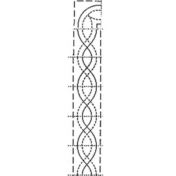 2.25" Borders Made Easy Pattern for Quilting