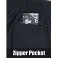 thumbnail image 2 of Pantalones cortos para correr de secado rápido para mujer, pantalones cortos deportivos con cintura elástica y bolsillos, 2 of 5