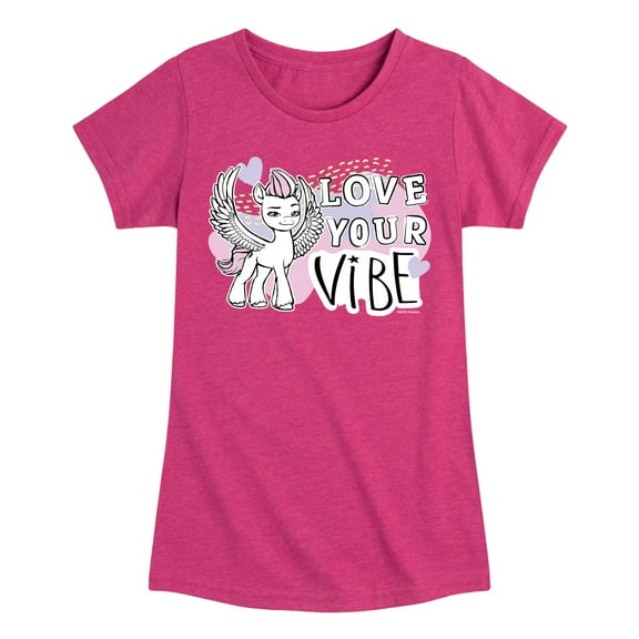 My Little Pony - Love Your Vibe - Girls Fitted Short Sleeve Tee