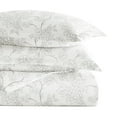 thumbnail image 5 of Noble Linens Gray Vine Pattern 3-Piece Duvet Cover Set, King/Calking, 5 of 10
