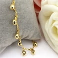 thumbnail image 4 of Fiudx Tobillero, Elegante Pulsera de Aleación, Elegante Joya para Pies Descalzos, Ideal para Vacaciones En La Playa, Diseño Dorado, Accesorio Coleccionable, 22 Cm de Largo., 4 of 7