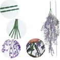 thumbnail image 3 of Mecorevxz Christmas Decorations Artificial Hanging Plants Simulation Hanging Rattan Fake Flowers Vines Decoration Wedding Living Room Simulation Green Plants（Purple）, 3 of 8