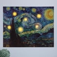 thumbnail image 6 of Lavish Home Van Gogh Art Décor Set – 16x20 Canvas Print and LED Candle, 6 of 8