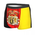 thumbnail image 3 of Novelty Coat Of Arms Of Belgium Boxers Shorts Panties Male Underpants Stretch Belgian Flag Patriotic Briefs Underwear, 3 of 6