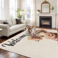 thumbnail image 5 of 6x9 Washable Area Rug, Pig Non-Slip Large Rectangle Rug for Living Room Dining Room, Welcome Indoor Floor Mat for Home Decor, 5 of 9