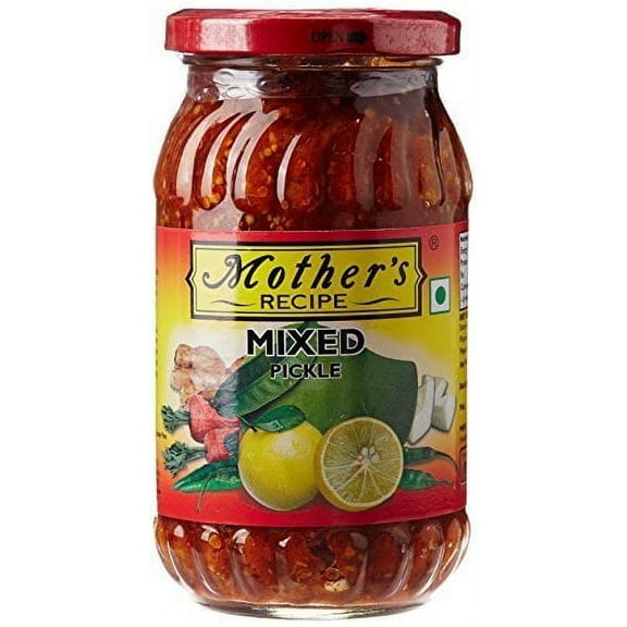 Mother's Recipe Mixed Pickle 17.64 oz jar