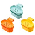 thumbnail image 1 of Contenedor De Almacenamiento De Cesta De Drenaje Soporte De Esponja De Doble Capa Para Cocina Hogar Inevent HA037404-00, 1 of 6