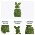 thumbnail image 3 of OUNONA 2Ud De De Musgo Artificial Verde Para Pascua Y Hogar Con, 3 of 6