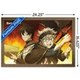 thumbnail image 3 of Black Clover - Duo Wall Poster, 14.725" x 22.375", Framed, 3 of 3