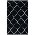 thumbnail image 5 of SAFAVIEH Dhurries Solomon Geometric Area Rug, Black/Ivory, 8' x 10', 5 of 10