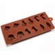 thumbnail image 1 of Molde para hornear antiadherente, molde navideño de silicona para chocolate, molde navideño de silicona para chocolate, rendimiento impulsado, 1 of 7