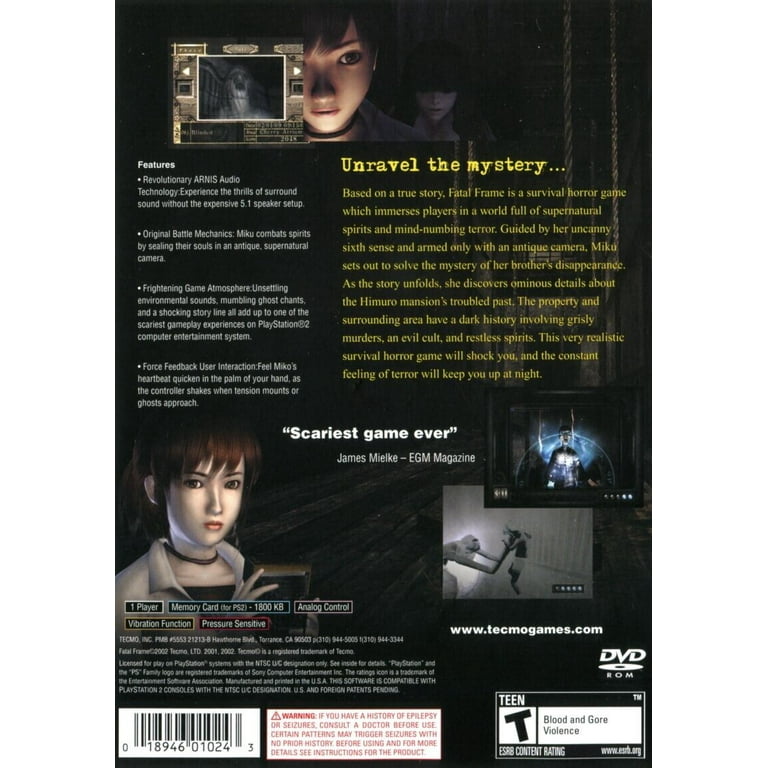 非売品★零 ～月蝕の仮面～ FATAL FRAME 店頭販促用 箱型POP 2個 非売品☆零 ～月蝕の仮面～ FATAL FRAME 店頭販促用 箱型POP 2個
