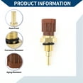 thumbnail image 3 of Sensor de temperatura del refrigerante del motor Unique Bargains No.22630AA140 Sensor de temperatura del agua para SUBARU B9 TRIBECA 2006-2007 1 Pc, 3 of 6