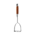 thumbnail image 4 of Gymnture Stainless Steel Potato Masher w/ Wooden Handle for Veggies & Beans, 4 of 10