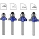thumbnail image 2 of 4pcs Round-over Router Bit Set, 1/8-inch Radius Round Over Edge Forming Router Bit 1/4-inch Shank, 2 of 5