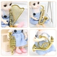 thumbnail image 4 of Shisuyan 6pcs Doll House Musical Instruments Mini Classical Musical Instrument Mini Adornments, 4 of 8