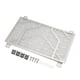 thumbnail image 4 of Reemplazo de la cubierta del tanque de agua de acero inoxidable de la parrilla del radiador de la motocicleta para NINJA 250 300 400 2018+ (plata) Jadeshay  A, 4 of 9