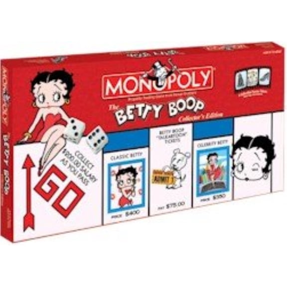 monopoly the betty boop collector's edition