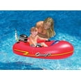 thumbnail image 3 of Swim Central Inflatable Stinger Speedboat Swimming Pool Raft - 48" - Black and Red, 3 of 6