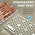 thumbnail image 3 of Recipiente de almacenamiento Bacon Keeper GlossyEnd con pinza transparente, 3 of 6