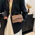 thumbnail image 1 of Mujeres Bolso Cuerpo Cruzado Casual Cuero Exquisito Bolso Bolso Bolso Hombro (marrón), 1 of 9