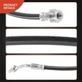 thumbnail image 5 of A-Premium Rear Passenger Brake Hydraulic Hose Compatible with Select Infiniti Models - QX56 2011-2013, QX80 2014-2017, 5.6L - Replace# 462101LA3A, 5 of 7