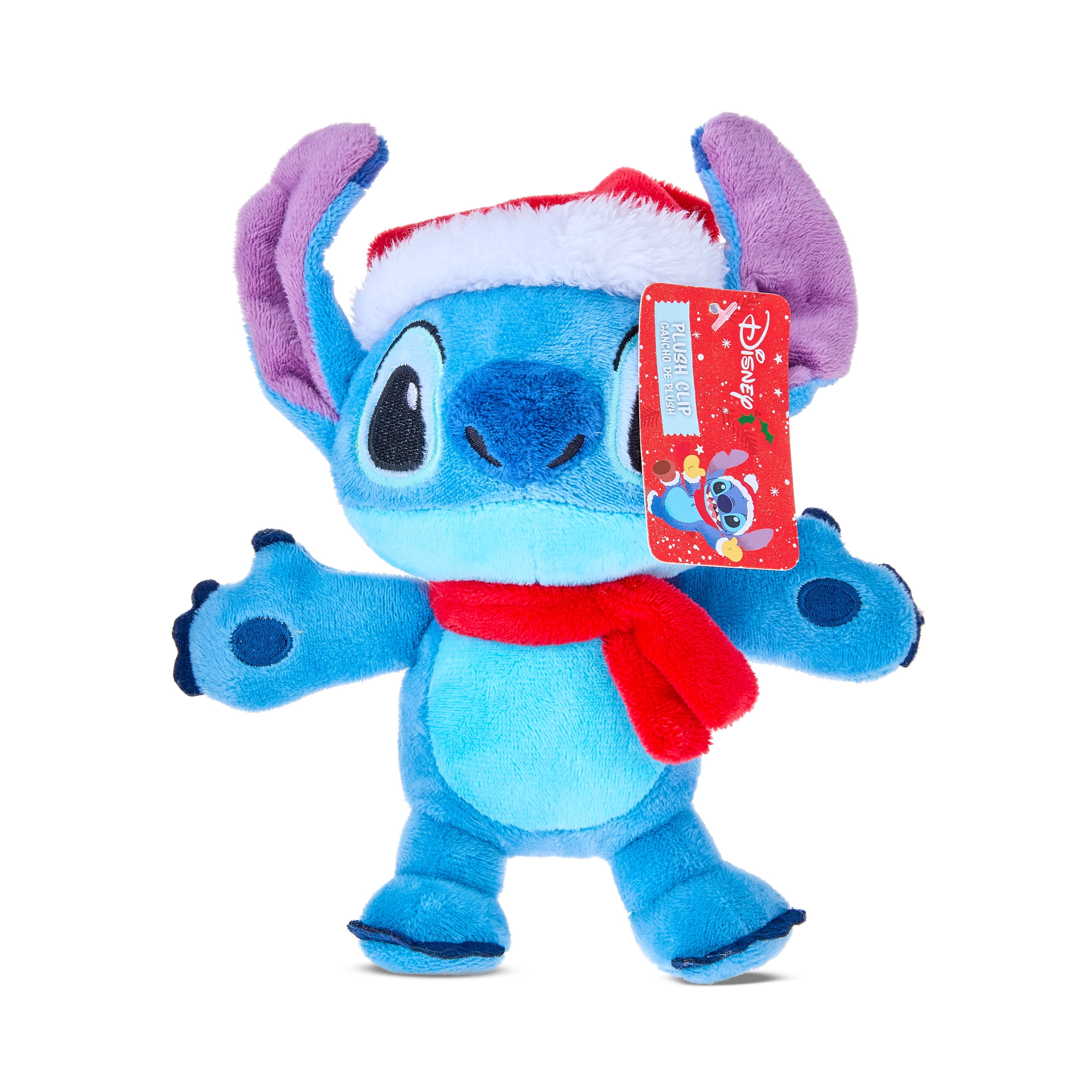 Disney's 'Lilo & Stitch'. Stitch 8 Inch Plush Clip, Pink, All Ages, by Ruz