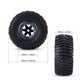 thumbnail image 5 of 4 unids/set neumáticos de goma y bujes Vhermosa para 1/10 RC Crawler Truck Car, 5 of 8
