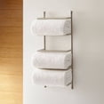 thumbnail image 4 of Melocotton 5 Toallas de Medio baño Blanca Linea Hotelera (140x80cm) 100% Algodón Hilo Open, 650 Gramos. Ideal para Hogar, Hoteles y Hospitales. Práctica y Fácil de Lavar. Body Towel, 4 of 4