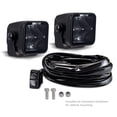 thumbnail image 2 of Borne Off-Road Light Pod Pair  3x3  Flood, 2 of 9