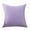 Purple, variant on JeashCHAT Linen Cotton Throw Pillow Cover, Solid Colors Decorative Cushion Case for Sofa Couch Bed Living Room Bedroom, Garden Patio Outdoor Pillow Case, 16x16 Inch, Gray