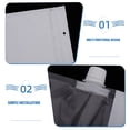 thumbnail image 2 of OULII 10pcs Clear Hanging Moisture Packs For Closet Plastic Dehumidification Indoor Use Home, 2 of 7