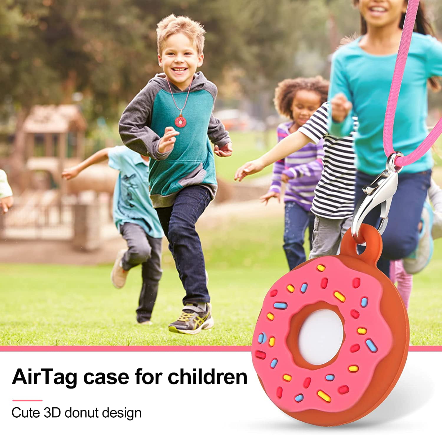 Amazon.com: CHABAEBAE Airtag Holder for Kids Airtag Necklace Kids & Adults, Airtag  Kids Hidden | Adjustable Air Tag Necklace Kids, Adults | Waterproof Airtag  Case : Electronics