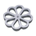 thumbnail image 2 of Achappam Mold with Handle Rosette Maker Rosette Cookie Bunuelos Tool Aluminium Cast Waffle Molds Set Star Flower Circle for Kitchen Baking Cooking Housewares(G), 2 of 3