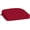 Caliente Red, variant on NALYL  Foam Outdoor Double Welted Dining Seat Cushion, 19 x 19, Made with ProFoam, Rain-Proof, Fade Resistant, Heathered Taupe Woven Solid