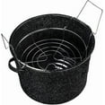 thumbnail image 3 of Granite Émail sur Acier 15.5-Quart Distributeur d'Eau avec Couvercle et Support de Pot, Pot Multi-Usage, Résistant et Facile à Nettoyer, 3 of 4