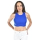 thumbnail image 1 of Crop top de canalé /Juvenil, 0141 (Azul rey) azul CH, 1 of 4