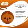 thumbnail image 7 of Star Wars Chewbacca Round Area Rug | 52 Inches, 7 of 7